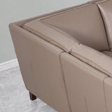 Larsen Top Grain Leather Sectional - Prospera Home