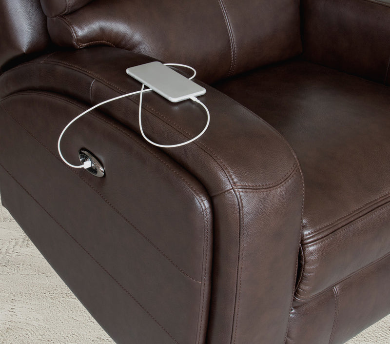 Roman Top Grain Leather Power Reclining Collection - Prospera Home