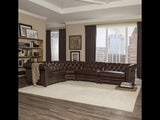 Allington Top Grain Leather Sectional