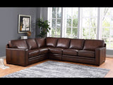 Luca Top Grain Leather Sectional